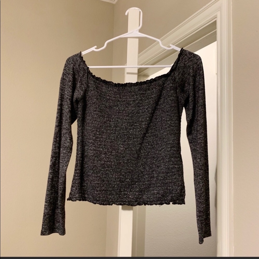 Off the shoulder shirt